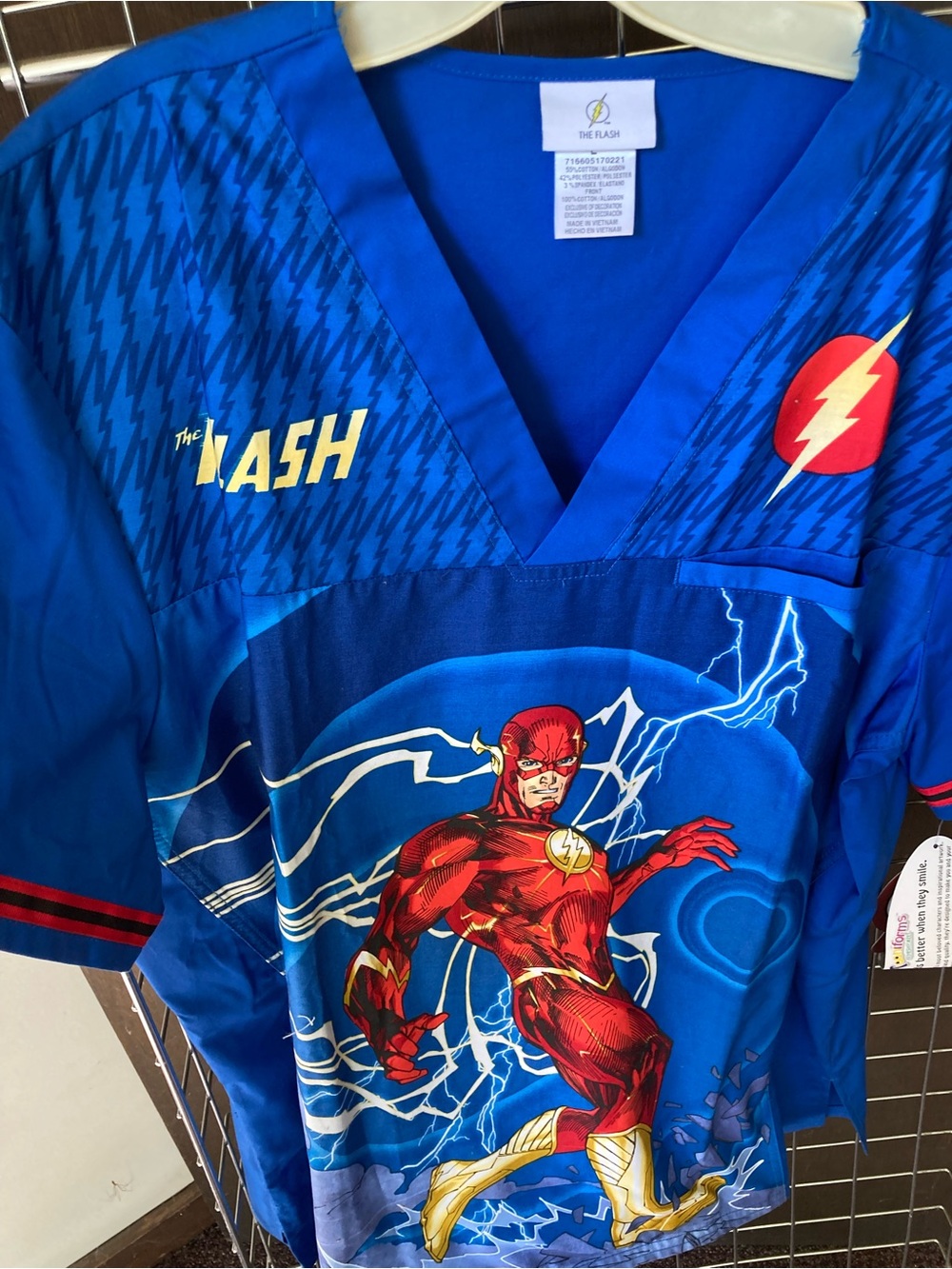 Men Flash Scrub Top size XL NWT